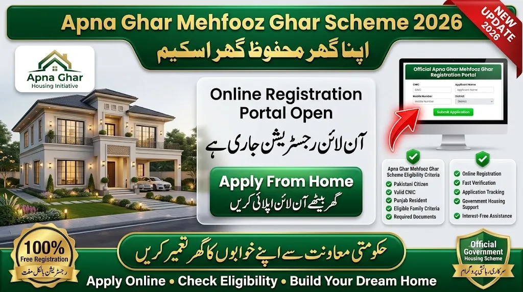 Apna Ghar Mehfooz Ghar Scheme Eligibility Criteria